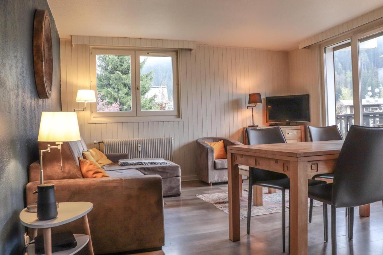 Appartement Lyret Centre Chamonix, Vue D'Exception 外观 照片